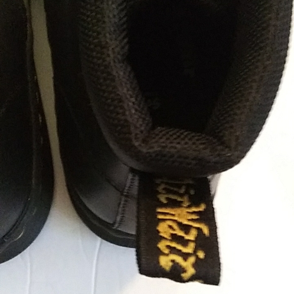 Dr. Martens Black Combat Moto Boots - Picture 5 of 13